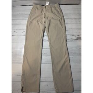 Under Armour Men's Golf Pants 32x35 Beige Regular Stretch Straight Leg